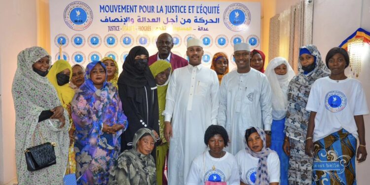 Tchad : Le bureau exécutif du MJE présente les vœux de nouvel an à leur président national.