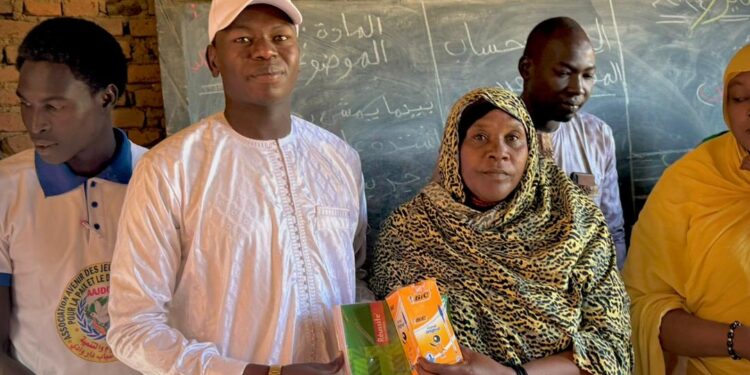 Abéché: L&rsquo;AAJDOPD poursuit ses actions de bienfaisance