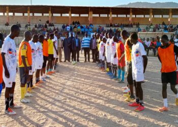 Mongo: Un match de cohésion sociale organisé par une mission du ministère de la réconciliation nationale.