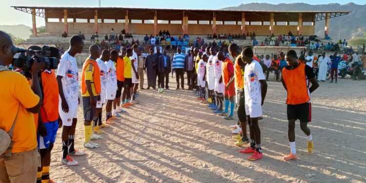 Mongo: Un match de cohésion sociale organisé par une mission du ministère de la réconciliation nationale.