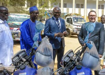 Tchad: l&rsquo;UNICEF fait un don de 35 motos et plusieurs matériels informatiques au ministère de l&rsquo;éducation