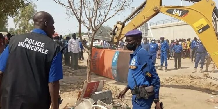 N&rsquo;djamena : Les commerçants occupants les voies publiques sont appelés à les libérer dans 2 semaines