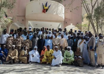 Kanem : Les autorités locles présentent leurs vœux de nouvel an au gouverneur.