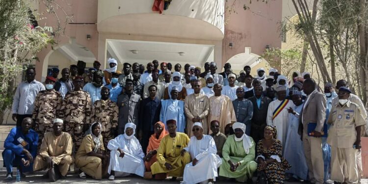 Kanem : Les autorités locles présentent leurs vœux de nouvel an au gouverneur.