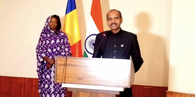 Tchad : l’ambassade de l’Inde au Tchad célèbre le 75e anniversaire de l&rsquo;indépendance de l&rsquo;Inde.