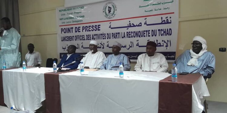 Tchad : Le parti « La Reconquête du Tchad » lance officiellement ses activités