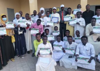 Abéché: Les participants à la formation sur le leadership reçoivent leurs attestations