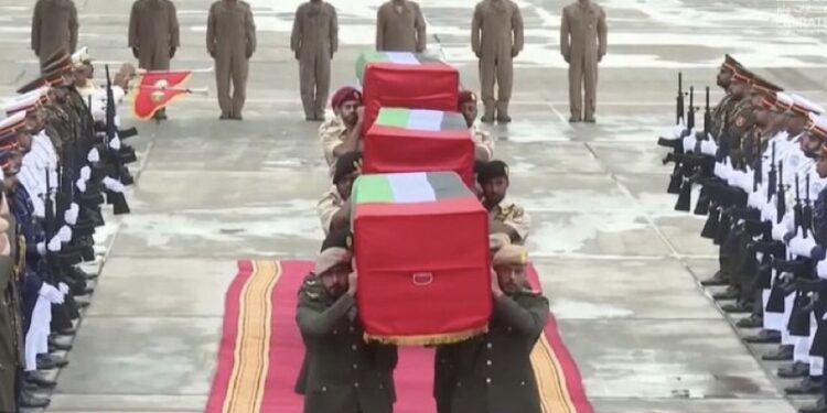 Les Emirats arabes unis rendent hommage à leurs soldats tués en Somalie