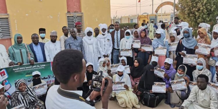 Abéché: Plusieurs jeunes outillés sur les premiers secours à base communautaire. #Tchad