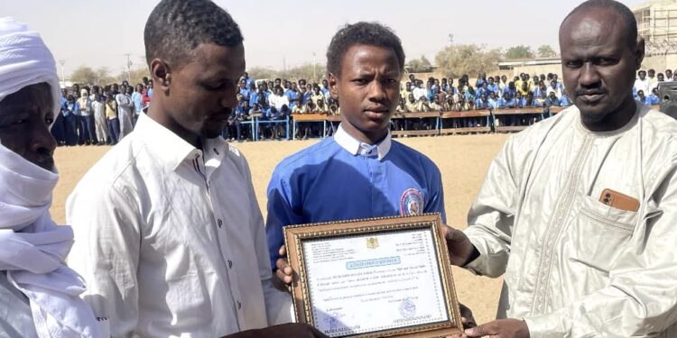 Abéché: Le Lycée Mahamat Yacoub Dobio distingue ses meilleurs élèves