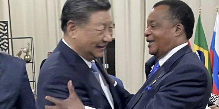 Chine – Congo : Xi Jinping a échangé jeudi avec Denis Sassou Nguesso