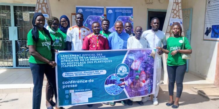 Tchad : KARO ENTREPRISE lance la Caravane Africaine de la Promotion du Recyclage des Plastiques.