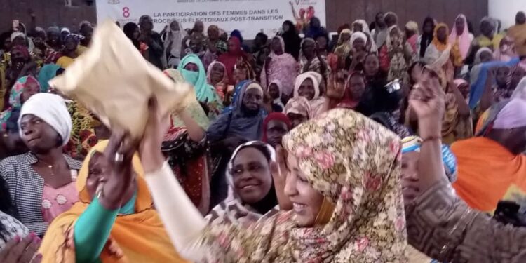 Tchad : La coalition « Les Femmes avec MIDI » mobilise 10 000 000 FCFA pour la caution du candidat Mahamat Idriss Deby Itno