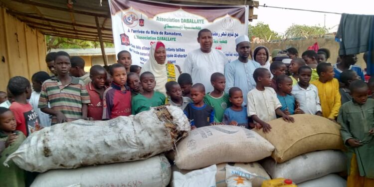 Tchad : L&rsquo;association Daballaye vole au secours des apprenants de l&rsquo;école coranique de la mosquée Al-Sharikha de N&rsquo;Djari