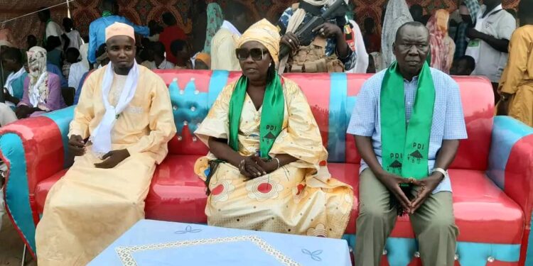 Présidentielles2024: La candidate Lydie Beassemda en campagne dans le Guera