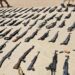 Ouaddaï: Près de 300 armes saisies par la force mixte Tchad-Soudan