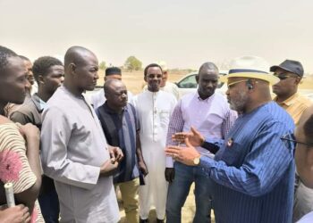 Tchad : Le Ministre de l&rsquo;aménagement du territoire visite le site d&rsquo;implantation et de bornage du 7e arrondissement