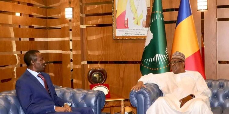 Tchad: les ministre des affaires étrangères reçoit le chargé des affaires de l’ambassade du Soudan au Tchad