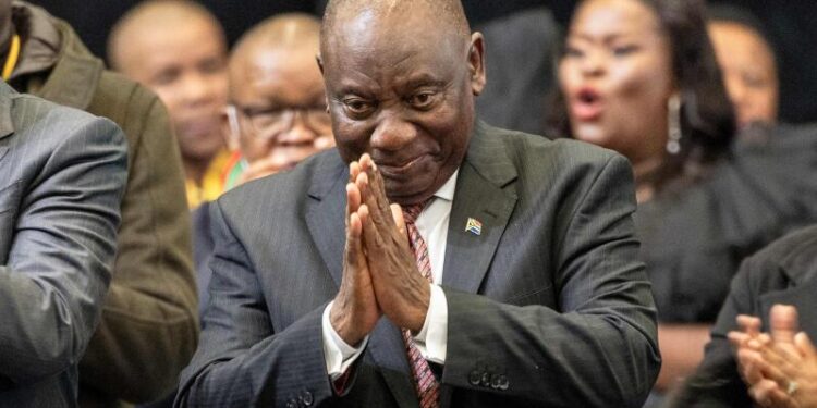 En Afrique du Sud, Cyril Ramaphosa réélu président
