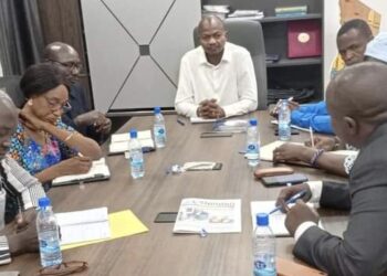 Tchad : L&rsquo;exécutif de la FTFA reçue par le ministre des sports
