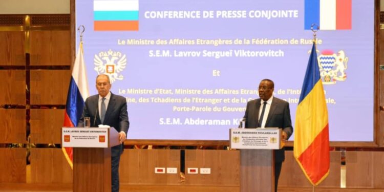 Tchad: conférence de presse conjointe entre Lavrov et le Koullamallah, Positions claires et coopération renforcée
