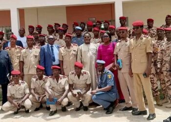 Tchad: Des futurs stagiaires commandants d&rsquo;unité et des chefs de section d&rsquo;infanterie de l&rsquo;ANT visitent l&rsquo;ENFP