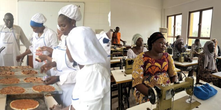 Tchad : Plusieurs femmes issues des différentes couches socioprofessionnelles formées dans divers domaines.