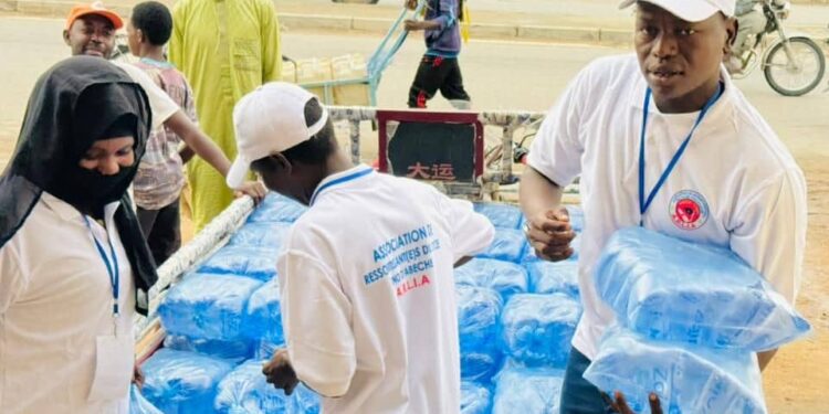 Abéché: ARLIA Fournit de l&rsquo;eau aux candidats au baccalauréat
