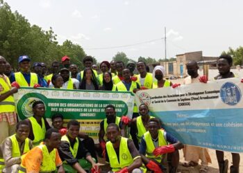 N&rsquo;djamena: La commune du 7eme et la CADESCA unissent leurs forces pour lutter contre les inondations.