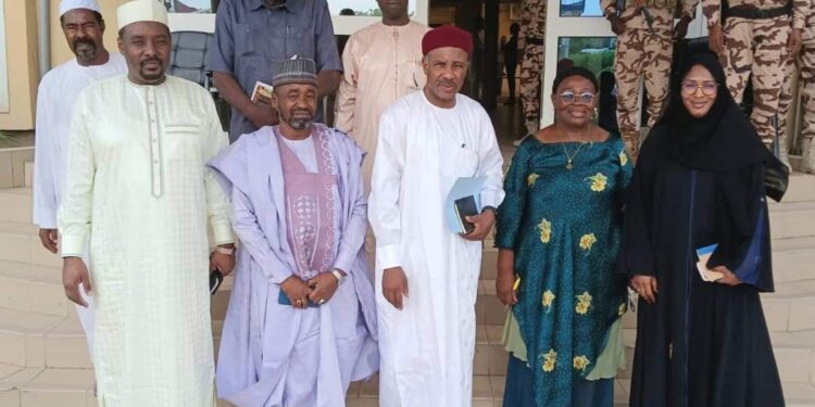 Tchad : Le ministre de la santé reçoit une délégation de l&rsquo;ambassade du Nigéria.