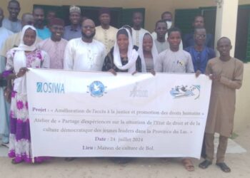 🇹🇩 Tchad: Un atelier de renforcement de la culture démocratique et de l&rsquo;accès à la justice lancé à Bol.