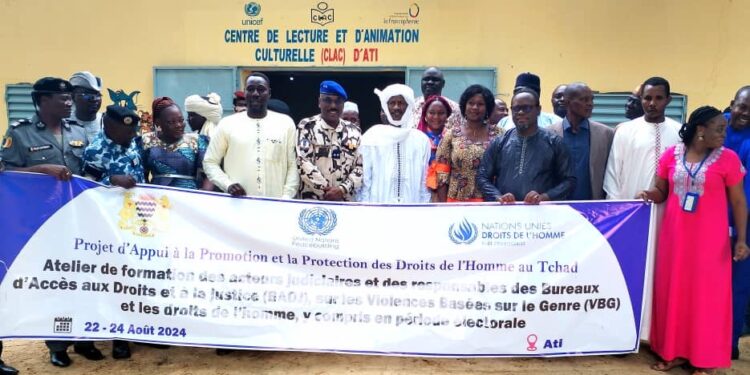 Batha : Lancement d&rsquo;un atelier de formation sur les droits de l&rsquo;homme et les violences basées sur le genre à #Ati