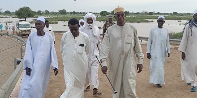 Batha : Le Préfet du Département du Batha Ouest mobilise les efforts pour recenser les sinistrés des inondations