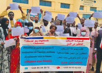 Tchad : Des diplômés sans emploi manifestent pour leur intégration dans la fonction publique.