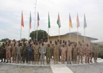 Lac Tchad : Les nouveaux Officiers de la Force Multinationale Interarmées intronisés s&rsquo;engagent pour la Paix.