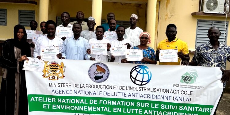 Abéché : Clôture de l&rsquo;atelier national sur la lutte antiacridienne.