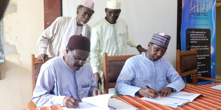 Tchad: Signature d’une convention entre l’ADETIC et le CNRD pour promouvoir l’innovation des TIC