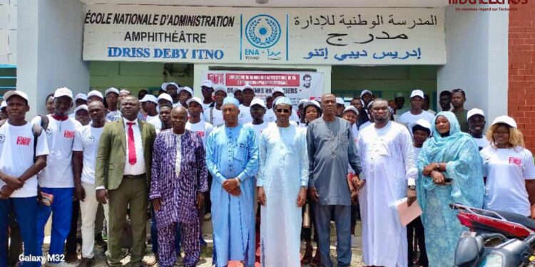 N&rsquo;Djamena : 300 jeunes vacanciers reçoivent leurs attestations de fin de formation. #Tchad