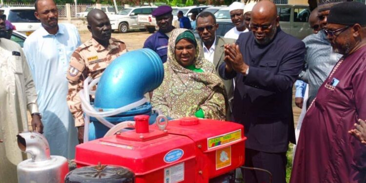 Ndjamena : La mairie centrale dotée de 9 motopompes pour lutter contre les inondations.