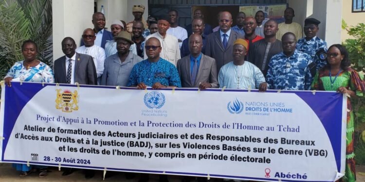 Abéché: Le HCDH forme les acteurs judiciaires sur les VBG et les Droits de l&rsquo;Homme