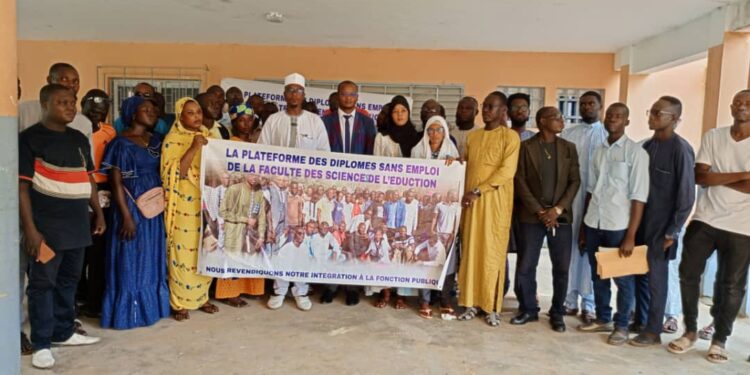 Tchad : Les diplômés sans emploi de la Faculté des Sciences de l&rsquo;Éducation appellent à l&rsquo;intégration à la fonction publique