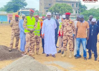Tchad : Opération de colmatage des nids-de-poule lancée à N’Djaména
