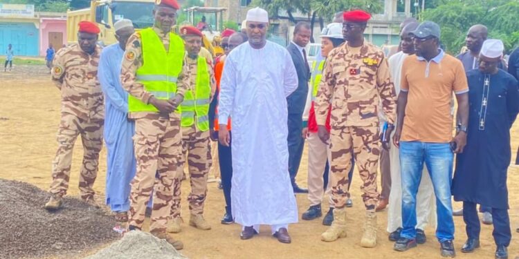 Tchad : Opération de colmatage des nids-de-poule lancée à N’Djaména
