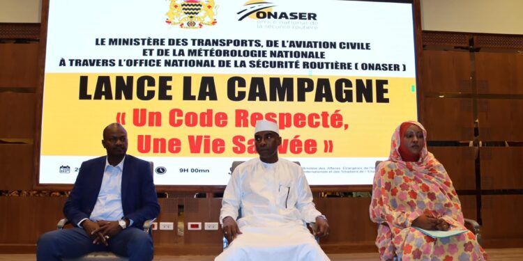 Tchad: L&rsquo;ONASER lance une campagne de sensibilisation sur la sécurité routière