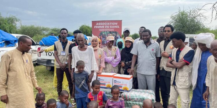 Tchad : L&rsquo;association Femme du Sahel soutient les sinistrés des inondations dans la province du Batha