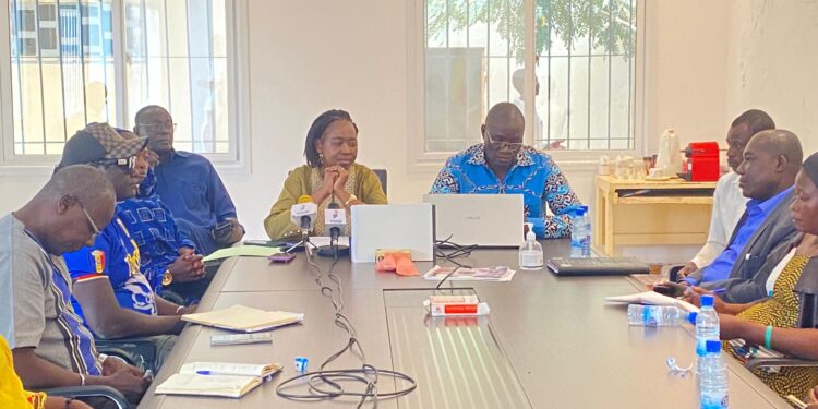 Tchad : Le logo gagnant du concours de conception de logo pour l’AILC dévoilé. (Le jury)