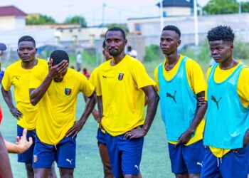 Les Sao Tchad se préparent pour le match contre la Zambie.