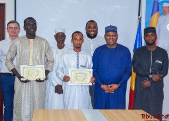 Tchad: remise de certificats en Télépilotage de Drones