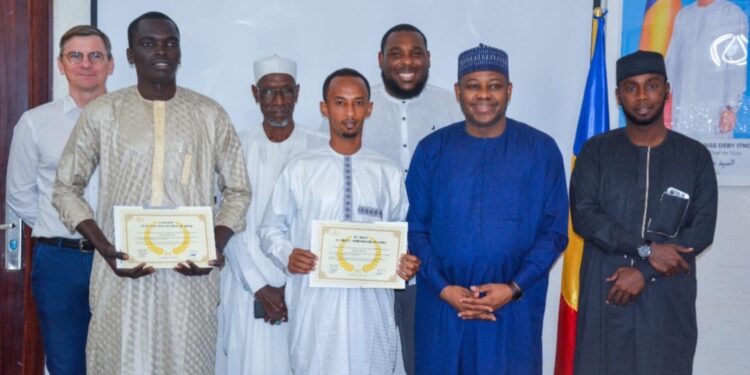 Tchad: remise de certificats en Télépilotage de Drones