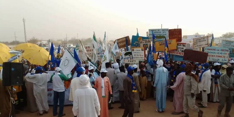 Tchad : Les militants du MPS de Megri réclament Abdraman Djibrine Souleyman aux législatives.